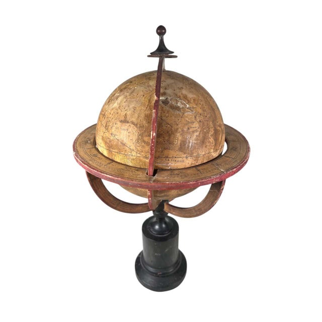 Early 19th Century Terrestrial Globe by Félix Delamarche, Also Known as Charles-François Delamarche For Sale - Image 12 of 17