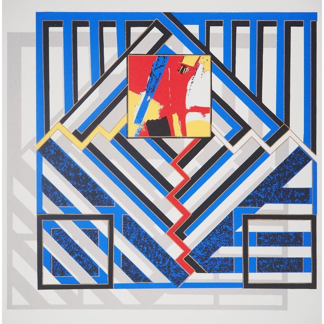 Oscari Nivese, Jeu d'optique, Screen Print For Sale - Image 6 of 8