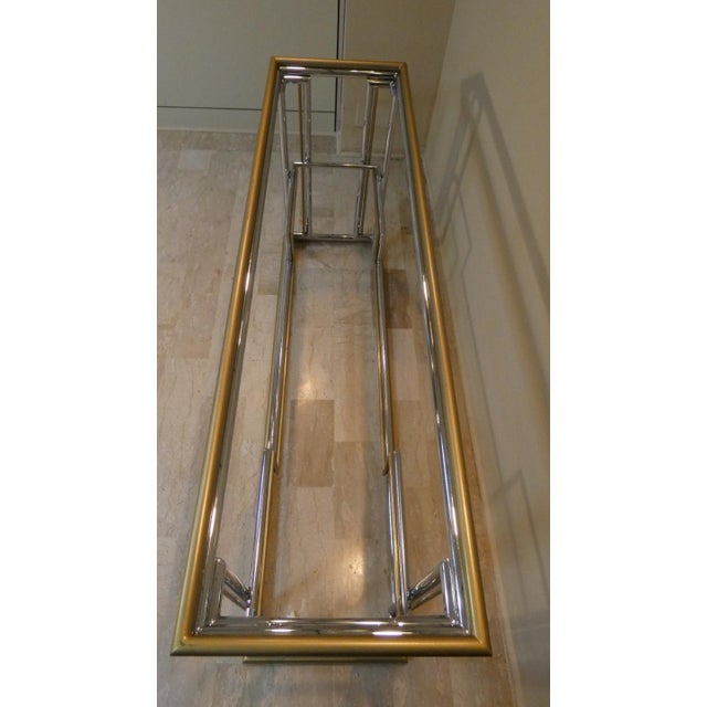 Hollywood Regency Console Table, Italy, 1970s For Sale - Image 17 of 18