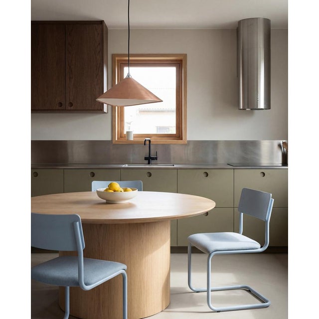 Emily is a series of handmade sheet steel lampshades in various finishes and spatial arrangements. _ Emily was inspired by...