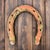 Mid 20th Century Diamond Pitching Horseshoes Wall Decor- Set of 3 For Sale - Image 6 of 8