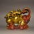 This large and substantial vintage sculpture is crafted from copper with intricate, hand-made wire cloisonné enamel work....