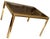 Mid-Century Modern Vintage Expandable Mastercraft Brass Dining Table For Sale - Image 3 of 11