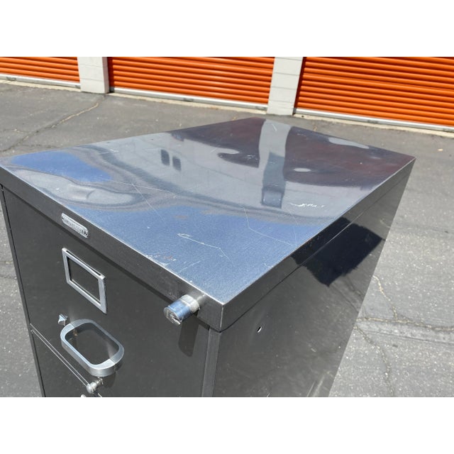 Vintage McDowell and Craig Metal File Cabinet For Sale In Sacramento - Image 6 of 13