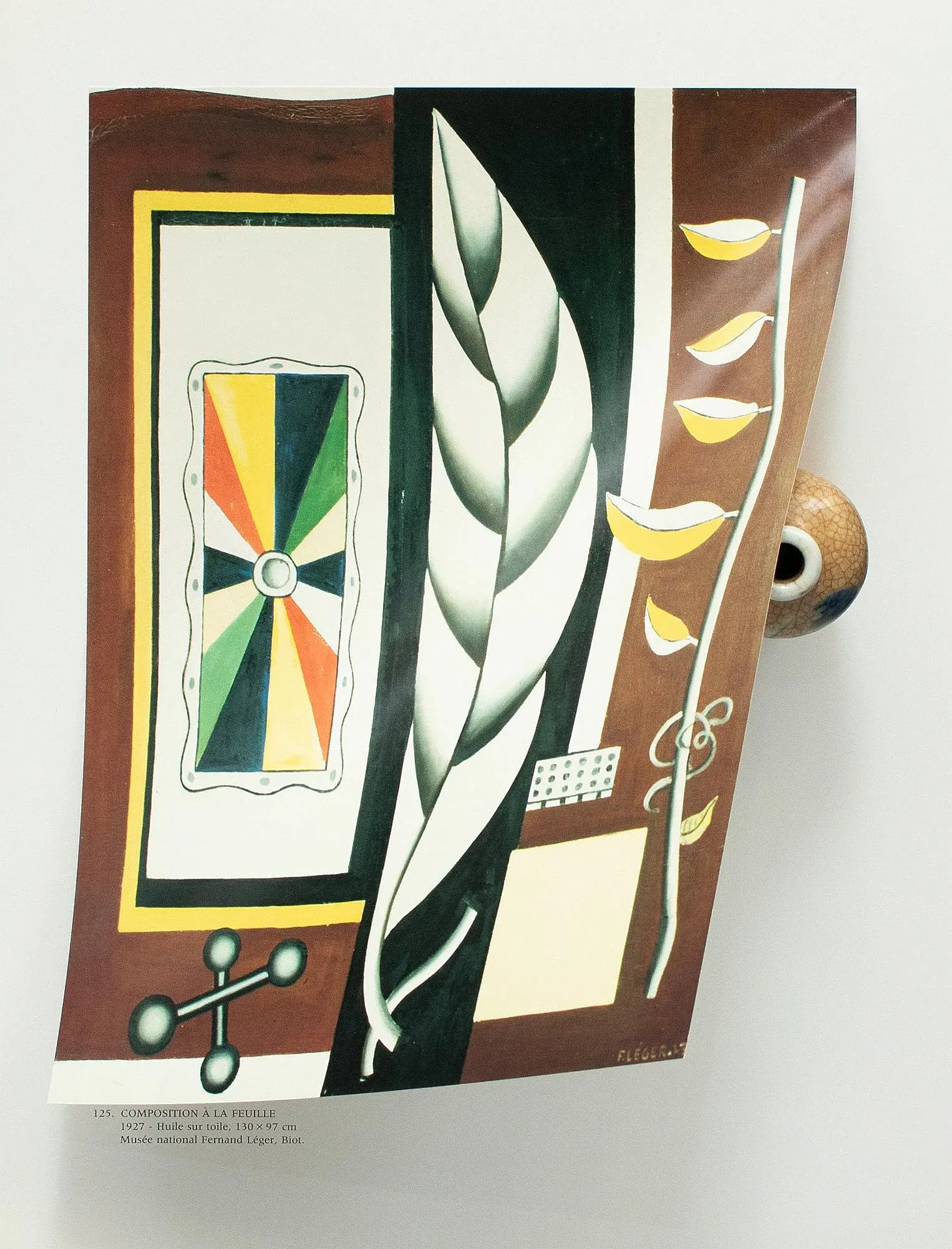 Fernand Leger、COMPOSITION、海外版超希少レゾネ、新品額付 1990 After Fernand Leger 