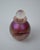 Pink and Gold Iridescent Glass Perfume Bottle from Isle of Wight, 1970s For Sale - Image 10 of 12