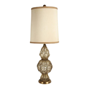 Vintage Venetian Murano Glass Italian Table Lamp by Marbro