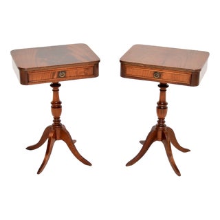 Antique Regency Side Tables, 1950s, Set of 2 For Sale