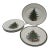 Vintage Christmas Tree by Cuthbertson Dinner Plates and Platter - 6 pcs For Sale