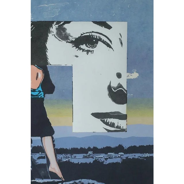 Hardy Strid, Composition, 1950s, Color Lithograph, Framed For Sale - Image 4 of 6