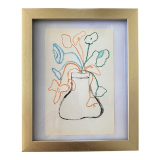 Una Base De Flores No. 6 Karen Castellanos For Sale