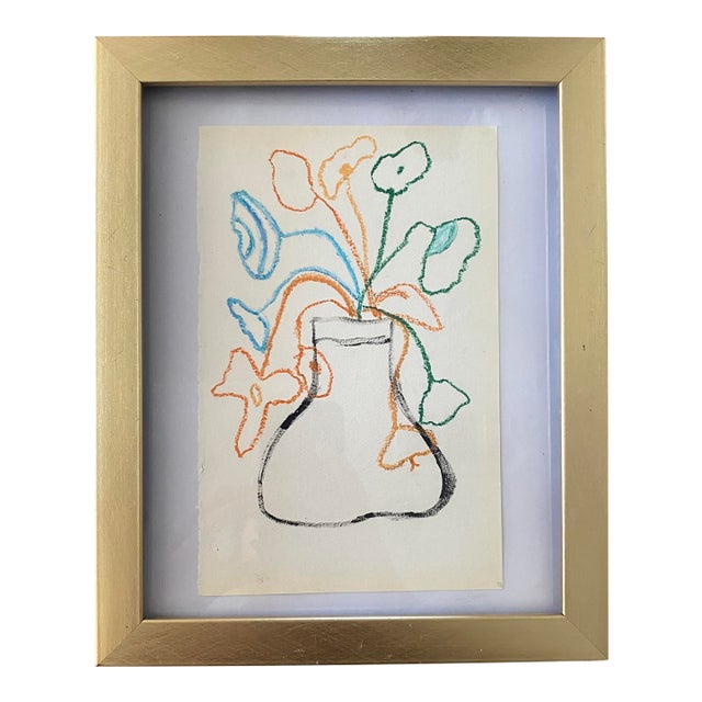 Una Base De Flores No. 6 Karen Castellanos For Sale