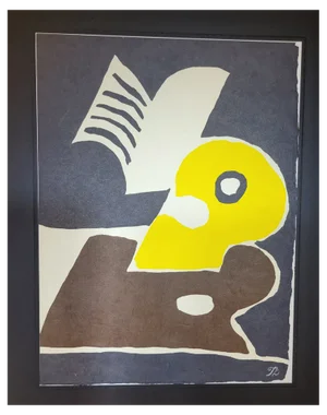 Fernand Dubuis, Le cantique du Soleil V, 1970, Original Lithograph