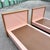 1980s Postmodern Pink Gloss Laminate and Oak Twin Size Platform Beds - A Pair For Sale - Image 5 of 11