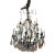 Badari Lighting Eighteen-Light Crystal Chandelier, Vintage For Sale