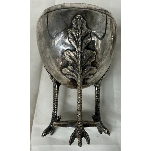Metal English Victorian Mappin&webb Silver Plate Egg Coddler For Sale - Image 7 of 12