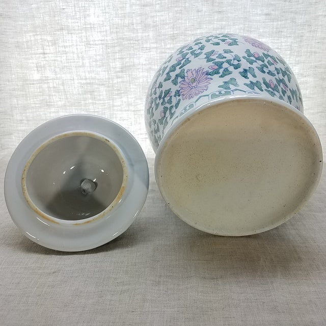 Large Chinoiserie Ginger Jar Chairish