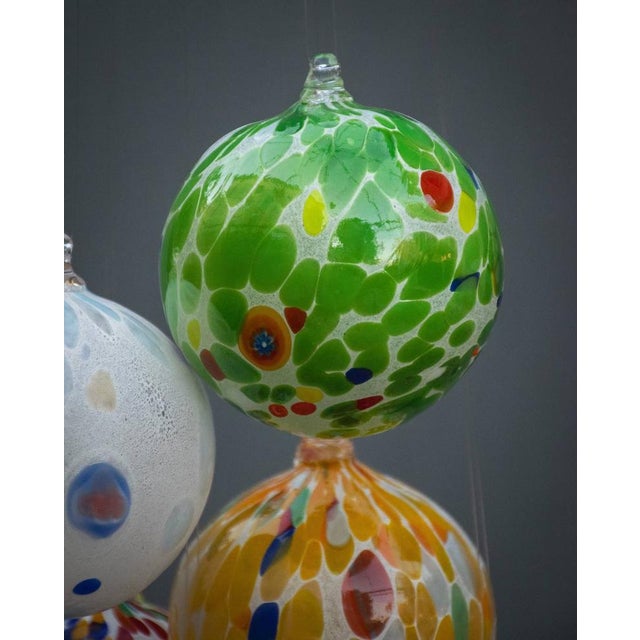 Murano Glass Christmas Ornaments from Ribes the Art of Glass, 2004, Set of 6 For Sale - Image 4 of 15