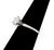 Diamond Solitaire 14K White Gold Ring, featuring one round brilliant cut diamond, I-J color, VS2 clarity, approx. 0.70...
