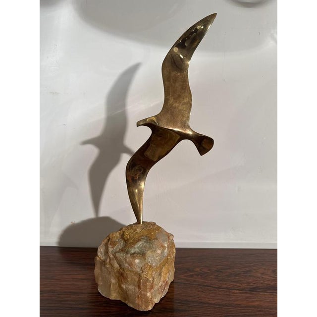 Flying Bird Sculpture by Curtis Jeré, 1970s For Sale - Image 10 of 18
