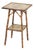 Aesthetic Movement Bamboo Two-Tier Side Table For Sale