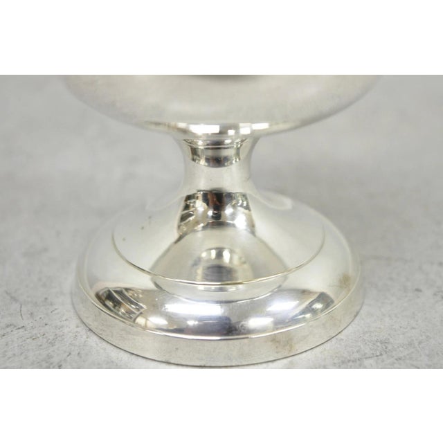 Vintage Sheridan Victorian Silver Plated Shrimp Cocktail Serving Platter Tray For Sale - Image 10 of 15