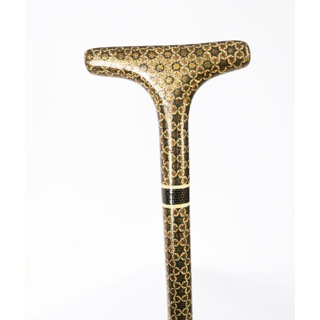 Vintage Vizagapatam Style Islamic Walking Cane Stick For Sale - Image 6 of 10