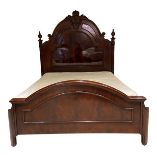 California King Cherry French Style Bed For Sale