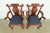 1980s Baker Furniture Style Chippendale Carved Mahogany Armchairs, Pair For Sale - Image 5 of 14