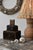 Vintage Sculpted Leather Box Made in Italy, Circa Mid-20th Century. The black rectangular leather box incorporates an...