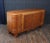 French Art Deco Oak Sideboard with Carved Doors, 1930s For Sale - Image 11 of 17