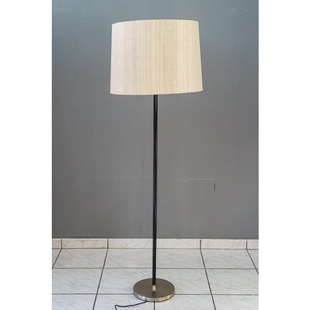 Adjustable Floor Lamp with Fabric Shade by J. T. Kalmar for J.T. Kalmar, Vienna, 1950s For Sale - Image 16 of 16