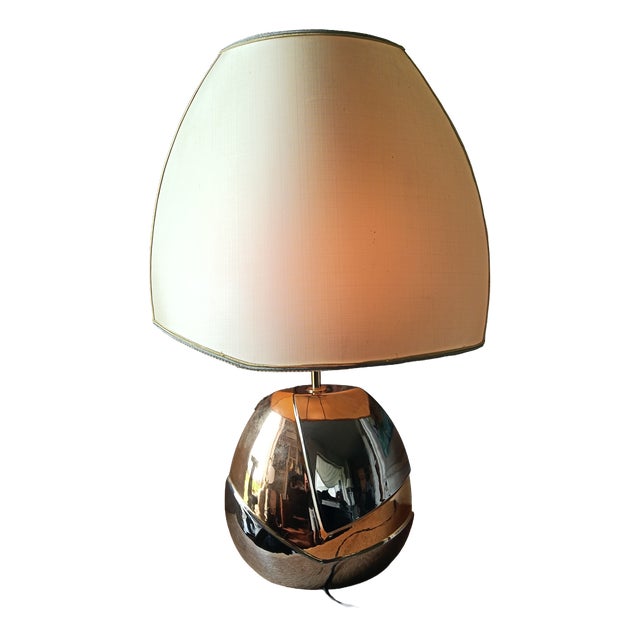 French Ceramic Table Lamp, 1980s For Sale