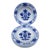 Antique Villroy & Boch Dresden Blue White Bowl Set of 7 For Sale