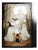 8x10" Halloween Ghosts & Black Cat Art Print – Spooky Autumn Wall Decor For Sale