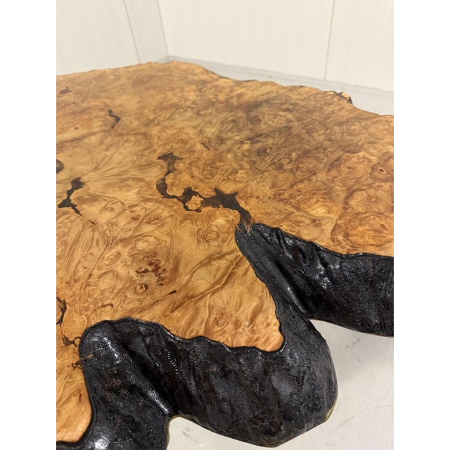 Large Tree Trunk Coffee Table by Frank Armich, Canada, 1970s For Sale - Image 10 of 15