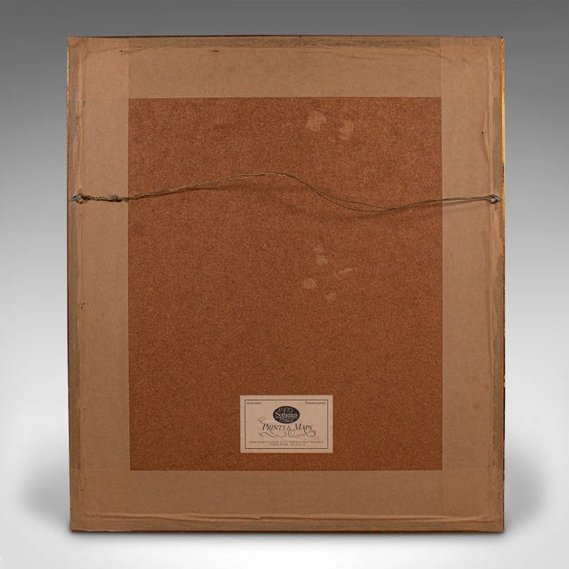 1700's Antique Lithography Map For Sale - Image 4 of 10