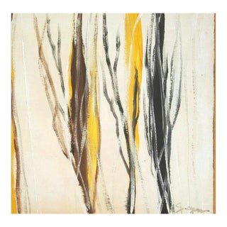 Black and Brown Trees - Original Acrylic on Table by M. Goeyens - 2019 2019 For Sale