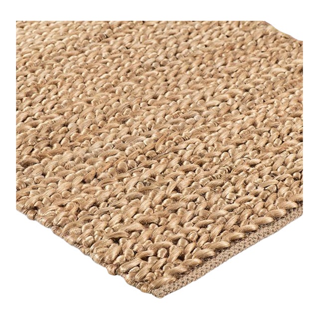 Part & Parcel Goods Jute Weave Runner, 2’6”x8', Nutmeg For Sale