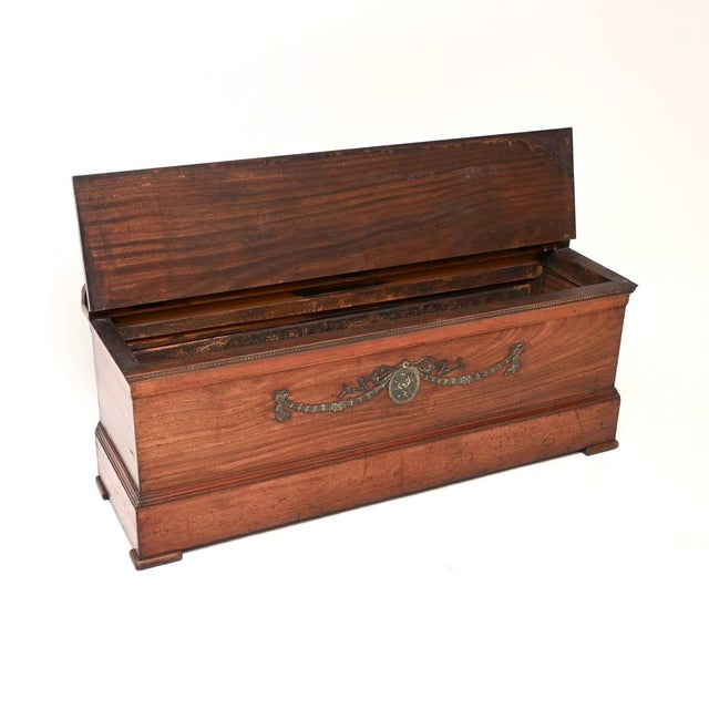 Hollywood Regency Antique Regency Blanket Chest, 1815 For Sale - Image 3 of 11