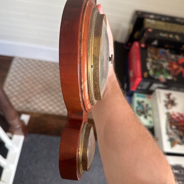 Vintage Swift Instruments Inc. Boston Mass Barometer - Decorative For Sale In Providence - Image 6 of 6