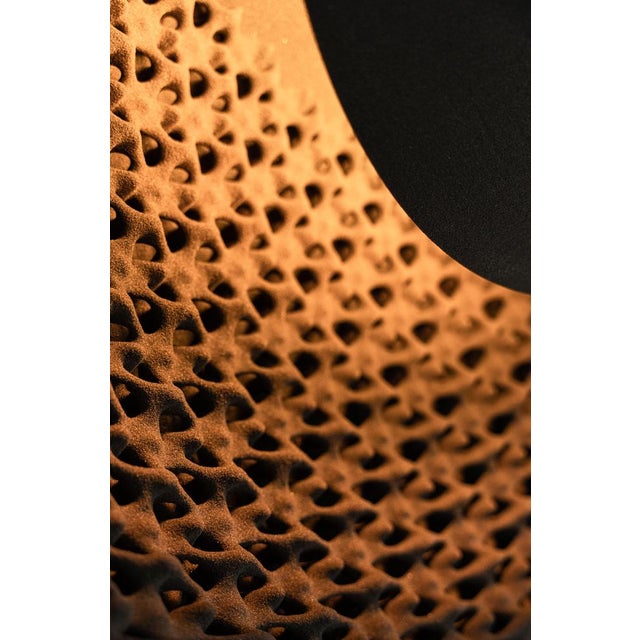 Brown Aureole Sun V.01 Mirror by Rollo Bryant For Sale - Image 8 of 14