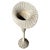 Postmodern 1970s Shabby Chic White Wicker Tropical Hourglass Base Floor Lamp For Sale - Image 3 of 6