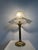 Mid-Century Glass Table Lamp with Golden Flakes, 1970s For Sale - Image 14 of 18