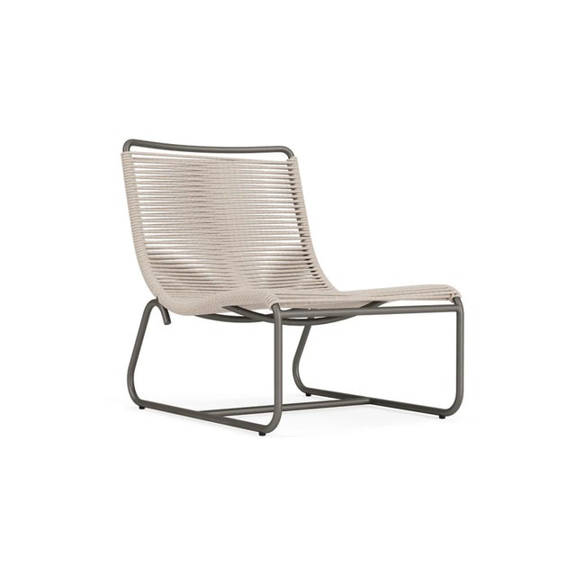 Brown Jordan Walter Lamb Aluminum Lounge Chair, Mica frame with Pebble fabric For Sale - Image 13 of 13