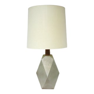 Mid 20th Century Rare Gordon and Jane Martz Geometric Ceramic Table Lamp by Marshall Studios For Sale