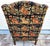 Robert Allen Vintage Robert Allen Chippendale Wingback Armchair French Country Farmhouse Animals For Sale - Image 4 of 11
