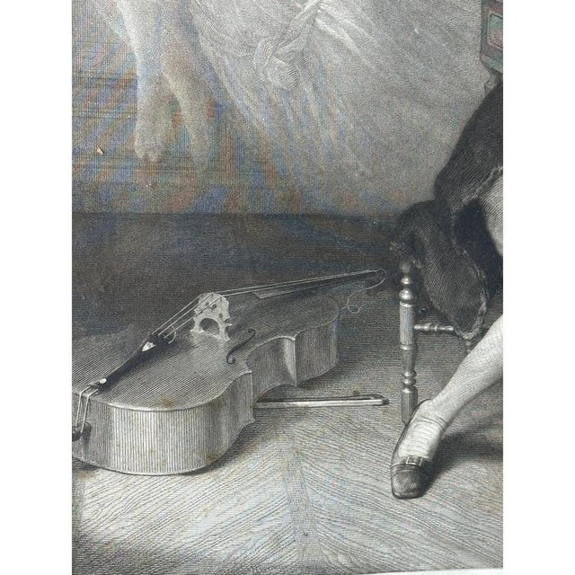 Francois Joseph Aime De Lemud, Beethoven, 1863, Engraving, Framed For Sale - Image 5 of 10