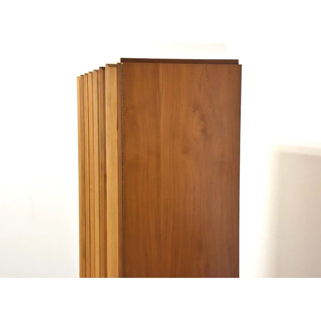 Tobago Brutalist Tall Armoire Dresser For Sale In Boston - Image 6 of 11