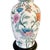 Vintage Chinoiserie Famille Rose Porcelain Table Lamps With Brass Shou Finials - a Pair For Sale - Image 4 of 15